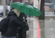 Pronóstico del clima: lluvias y vientos en Santiago y regiones este 23 de diciembre.