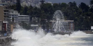 Marejadas en Chile: se espera la mayor intensidad en las próximas horas.