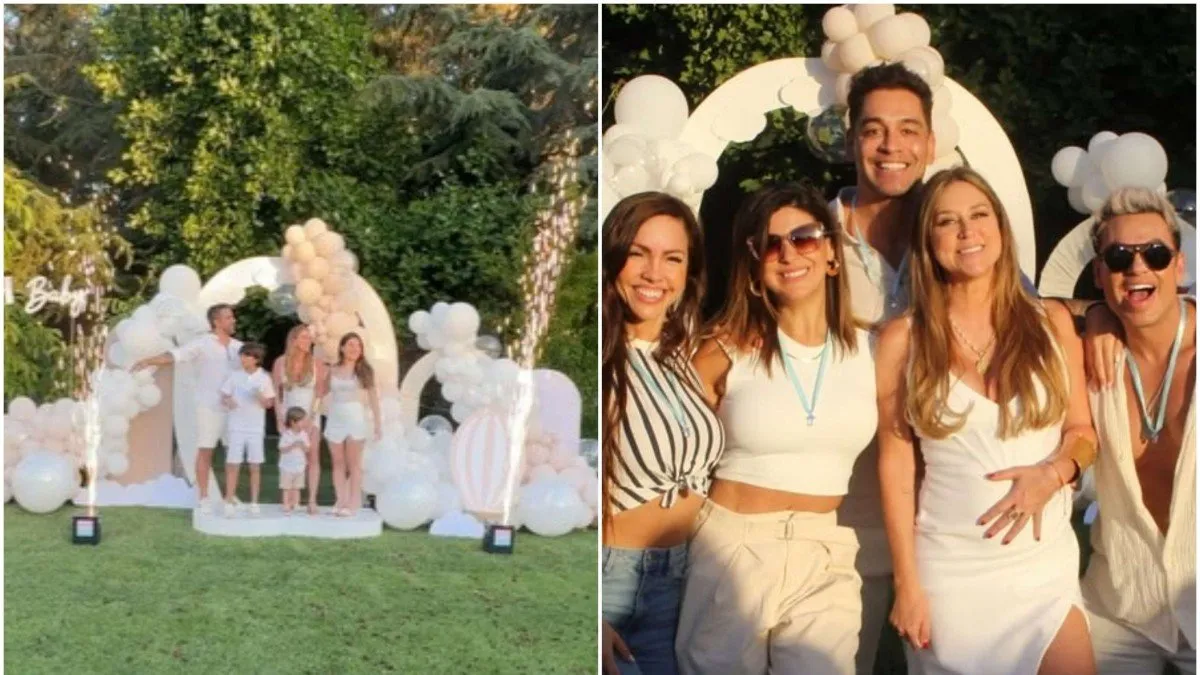 Flaviana Seeling y Orlando Carmona celebran la revelación de género de su bebé en gran fiesta