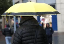 Pronóstico de lluvia: Zonas afectadas este sábado por precipitaciones.