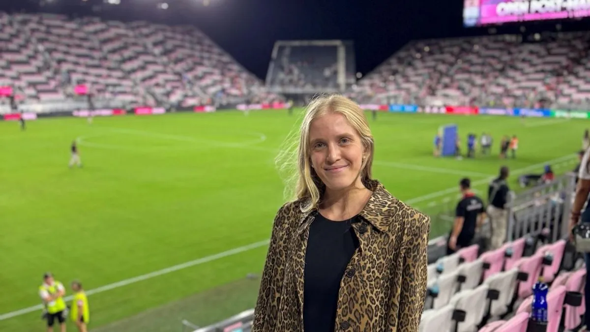 Victoria Claría: la periodista que sigue de cerca a Lionel Messi en el Inter Miami