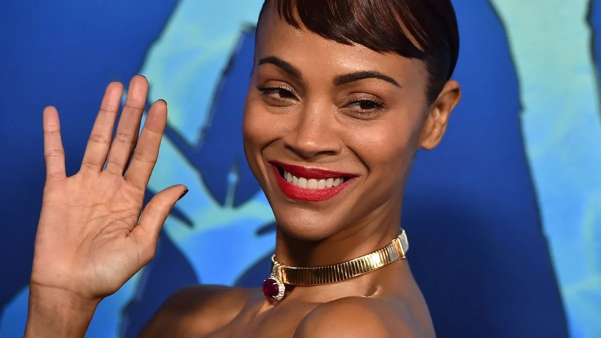 Zoe Saldaña comparte su emoción por posibles nominaciones a los Óscar y Globos de Oro