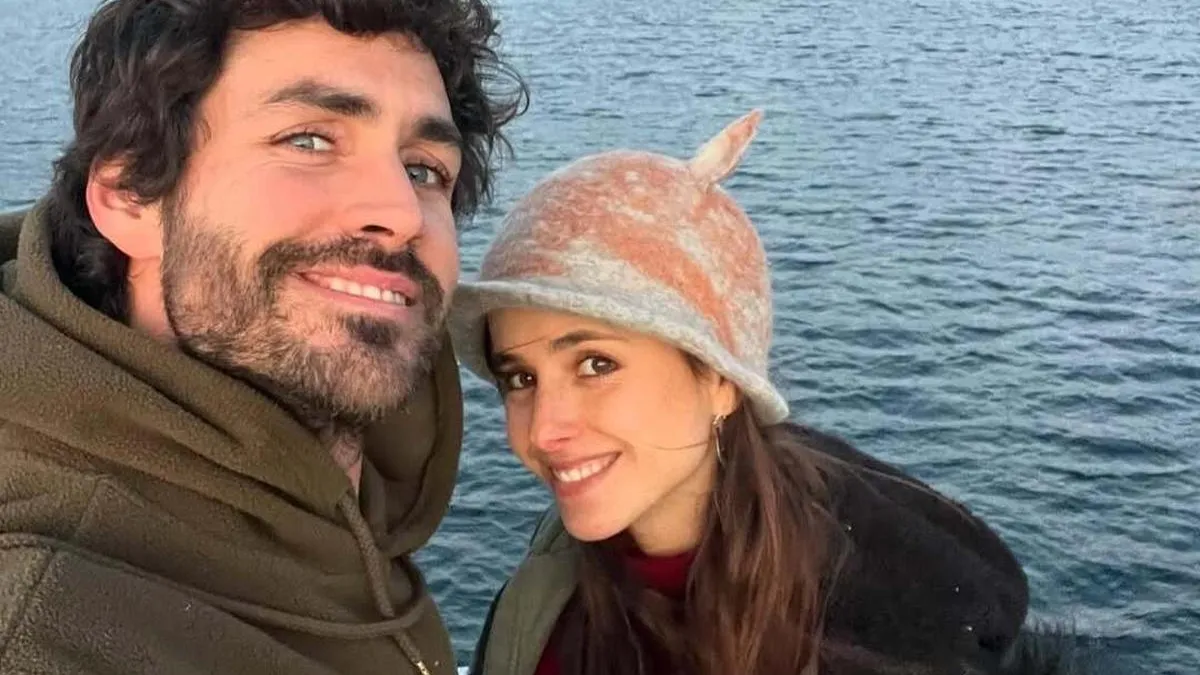 Matías Assler comparte un tierno momento en la playa con su hija Loica