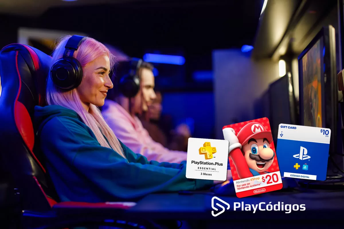 ¿Eres gamer? Descubre cómo obtener tus códigos PSN, Gift cards Xbox, Nintendo, Steam o Roblox y más al instante con PlayCodigos.cl
