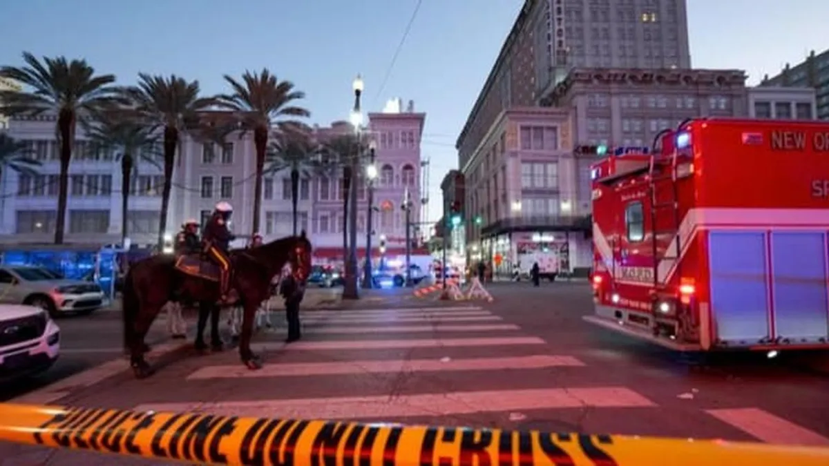 Tragedia en Nueva Orleans: vehículo arrolla a multitud dejando múltiples víctimas y heridos