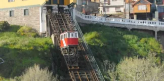 Ascensor Barón en Valparaíso: accidente con 7 pasajeros a bordo.