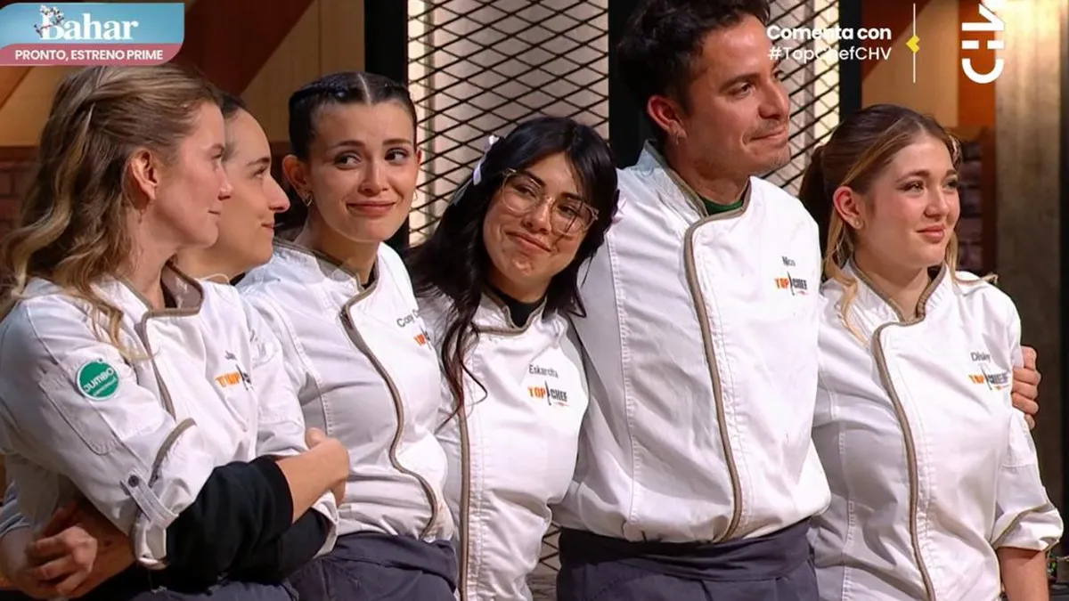 Nicolás Brown se despide de Top Chef Vip: ¡Gracias totales! Top 5 completo.