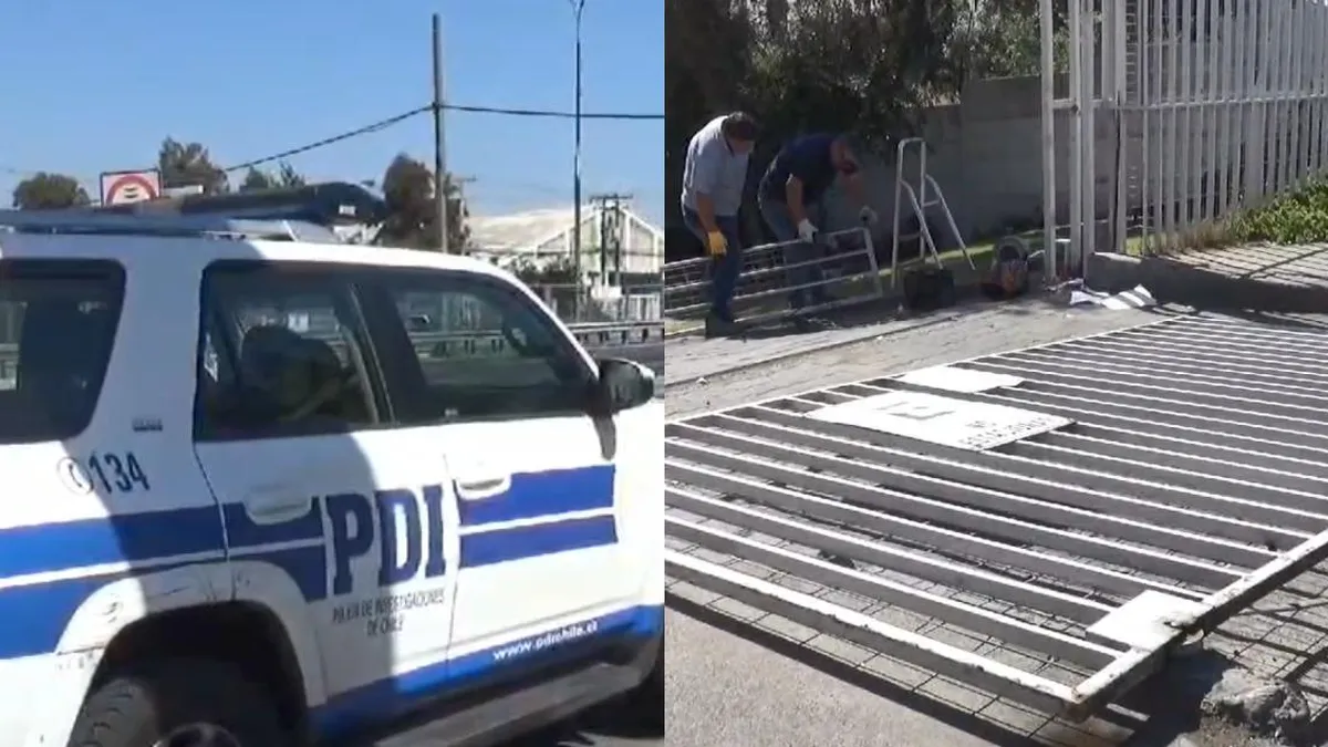 Sujeto arrebata arma a guardia en banco de Renca y escapa tras disparo al suelo