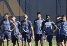 Fernando Gago celebra la llegada de Alan Velasco y Rodrigo Battaglia a Boca.