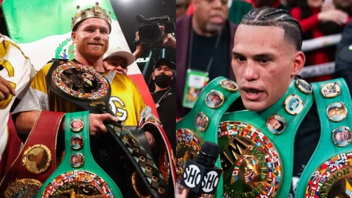 Canelo Álvarez revela las razones detrás de no enfrentar a David Benavidez.