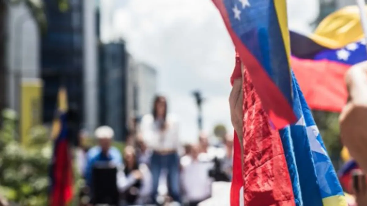 Oposición se moviliza ante la toma de posesión de Maduro en Venezuela.