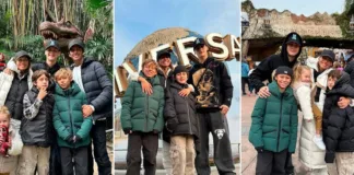 Pampita y sus hijos disfrutan de un mágico día en Orlando