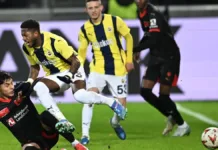 Dario Osorio brilla en el empate del Midtjylland ante el Fenerbahçe en Europa League.