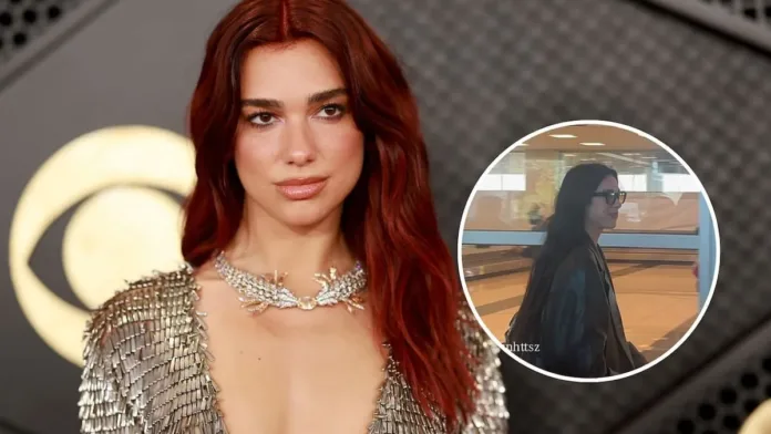 Dua Lipa llega a Calama tras su exitoso show en Santiago. ¡La locura la acompaña!