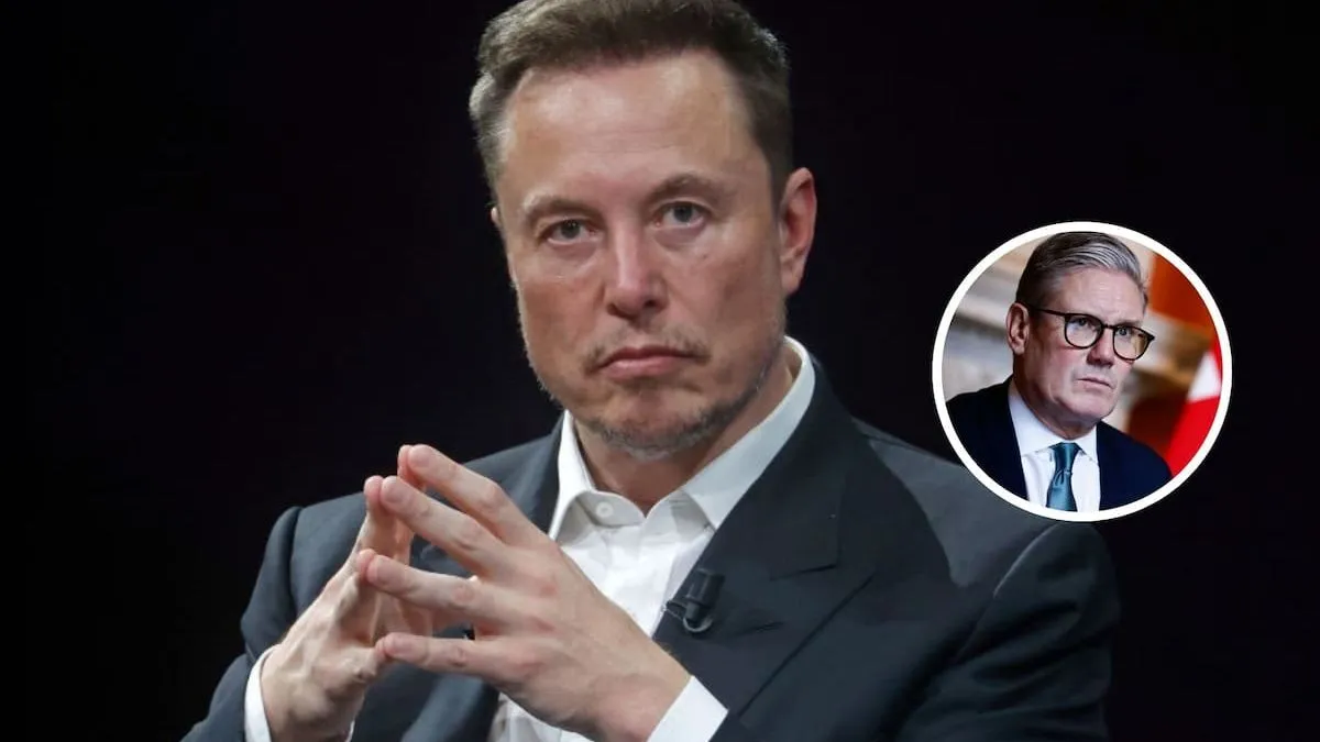 Elon Musk lanza acusaciones sorprendentes contra el primer ministro británico Keir Starmer