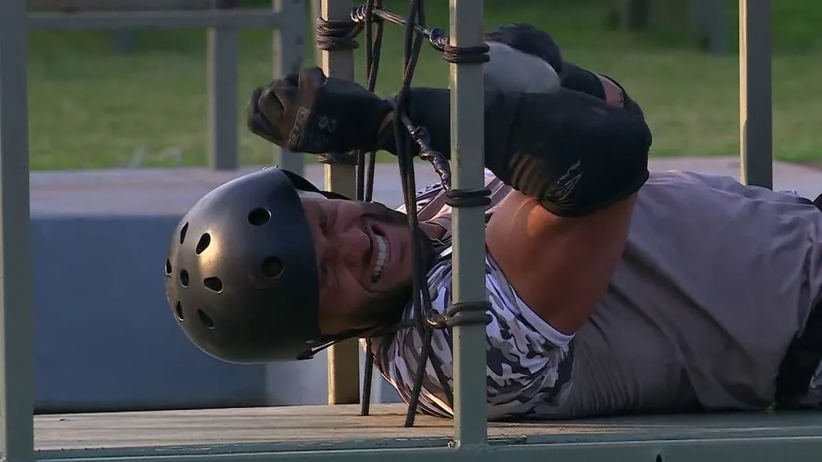 Fabio Agostini revela el impactante momento que casi le cuesta la vista en la competencia