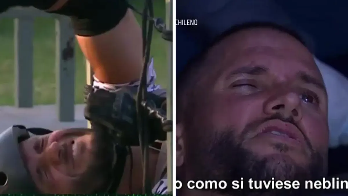 Fabio Agostini relata su doloroso accidente en Palabra de Honor.