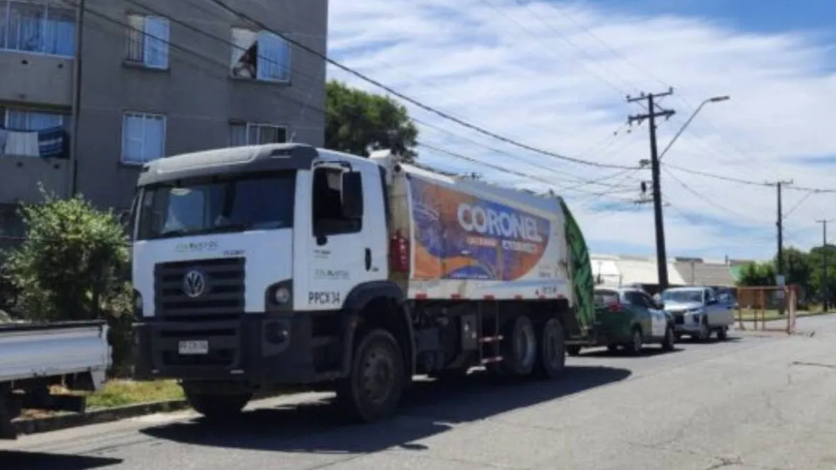 Feto de cuatro meses hallado en camión de basura en Coronel