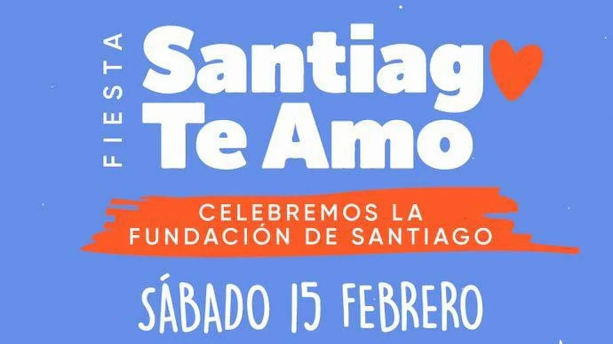 Santiago se prepara para la “Fiesta Santiago, Te Amo” con música y cultura el 15 de febrero