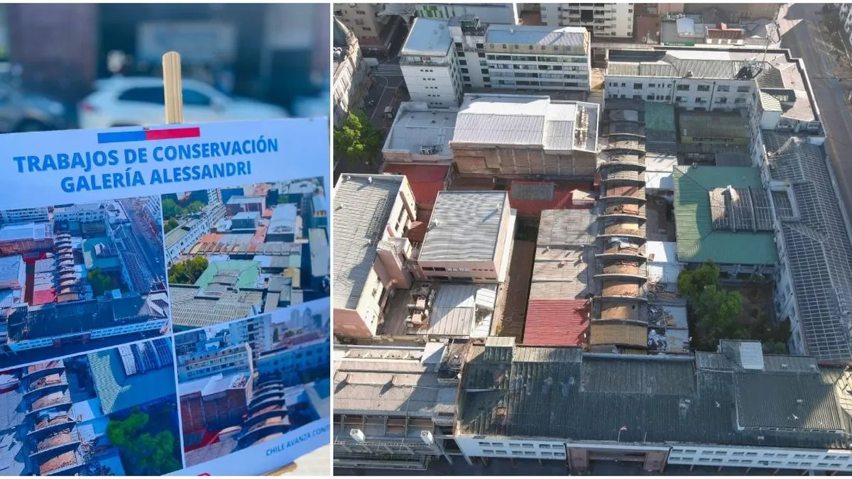 Inician obras de conservación en la Galería Alessandri: ¿qué cambios traerán para los locatarios?