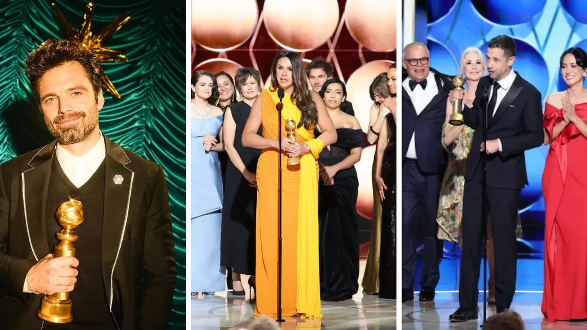 Emilia Pérez y Demi Moore brillan en la 82.ª edición de los Globos de Oro