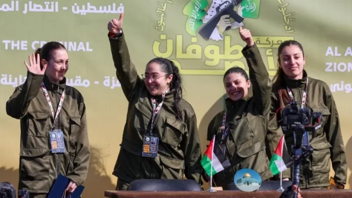 Acuerdo de tregua: liberan a cuatro mujeres militares israelíes en Gaza.