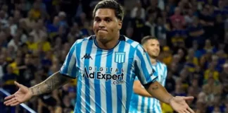 Racing recibe una oferta irrisoria por Juanfer Quintero