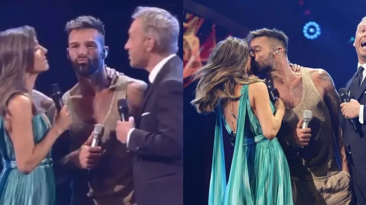 María Luisa Godoy rememora el momento en que evitó un beso de Ricky Martin.