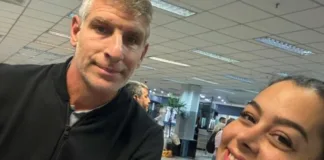 Larissa Riquelme defiende su selfie con Martín Palermo en medio de la controversia.