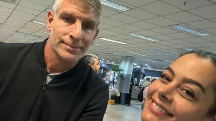 Larissa Riquelme defiende su selfie con Martín Palermo en medio de la controversia.