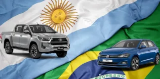 Análisis de ventas de autos argentinos en Brasil: ganadores y perdedores en 2024.