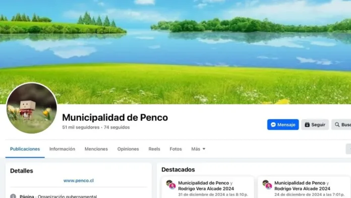 Hackean Facebook de la Municipalidad de Penco; alcalde denunciará a la PDI.