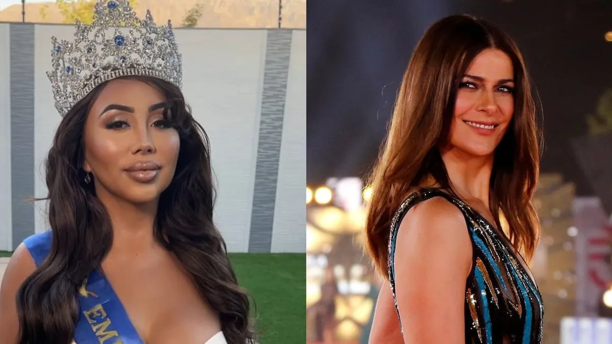 Naya Fácil comparte que Tonka Tomicic le ofreció un vestido para su Gala del Pueblo.