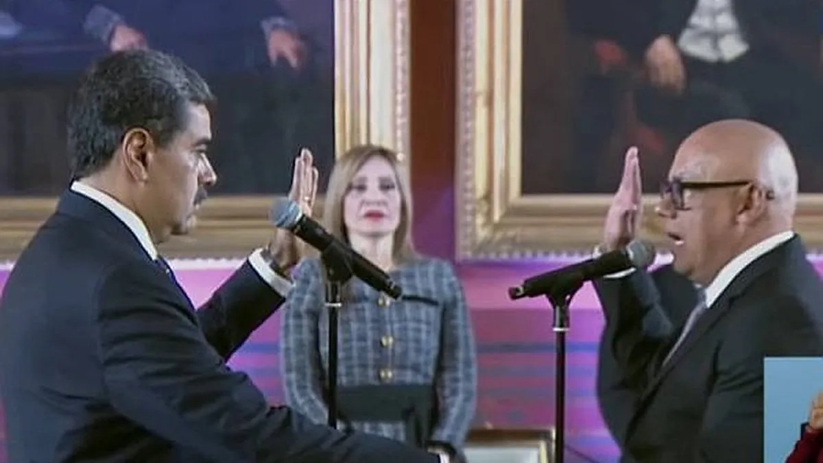 Ceremonia de Maduro genera controversia: ¿un nuevo golpe a la democracia en Venezuela?