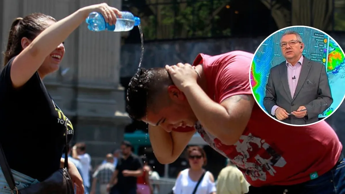 Jaime Leyton advierte sobre calor extremo en la RM: hasta 39° C en algunas comunas.