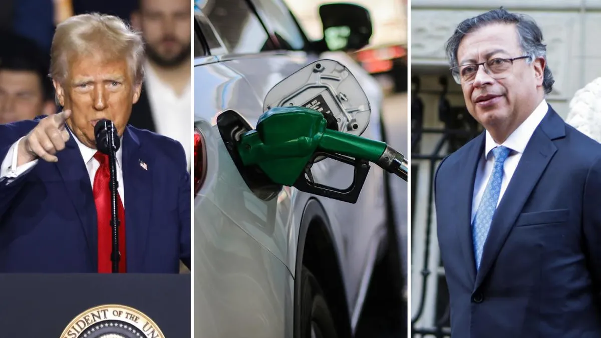 Tensiones entre Colombia y EE.UU. tras aranceles de Trump a productos clave como petróleo y café