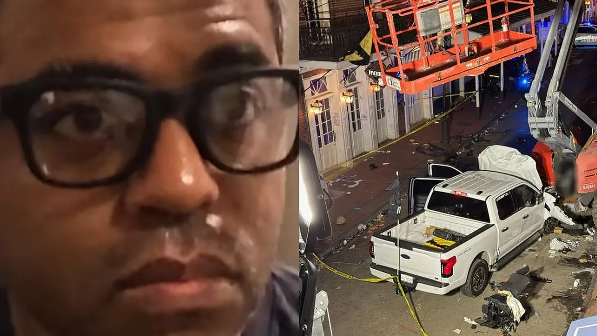 FBI publica inquietantes imágenes de ataque en Nueva Orleans grabadas con gafas inteligentes