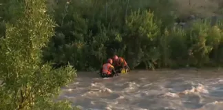 Cuerpo de hombre hallado en la ladera del río Mapocho