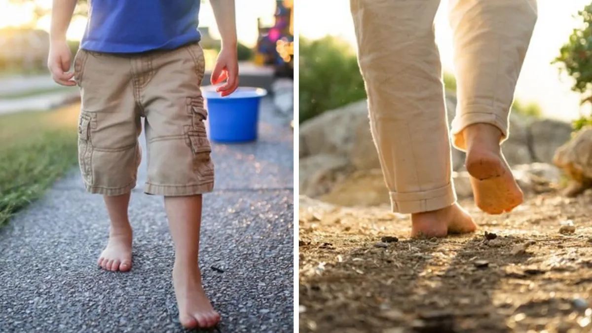 ¿Caminar descalzo realmente puede causar resfriados en los niños? Mitos y realidades