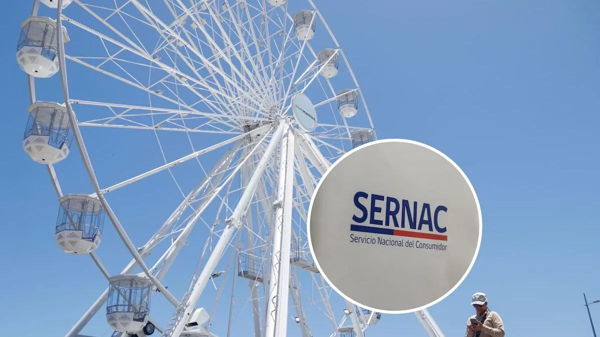 Sernac investiga a la Gran Rueda de Chile tras incidente con 35 personas atrapadas.