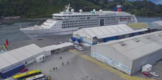 El nuevo Terminal Internacional de Cruceros de Puerto Montt está a punto de concluir.