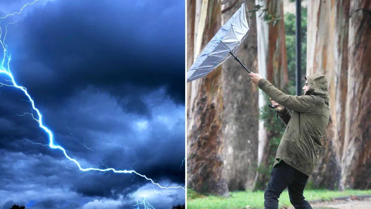 Pronóstico de lluvia y tormentas eléctricas para este jueves en varias zonas.