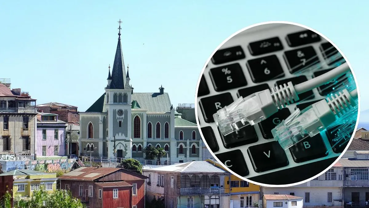 Valparaíso destaca como la ciudad con el internet fijo más rápido del mundo.