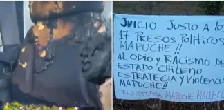 Resistencia Mapuche Malleco asume quema de maquinaria en Victoria.