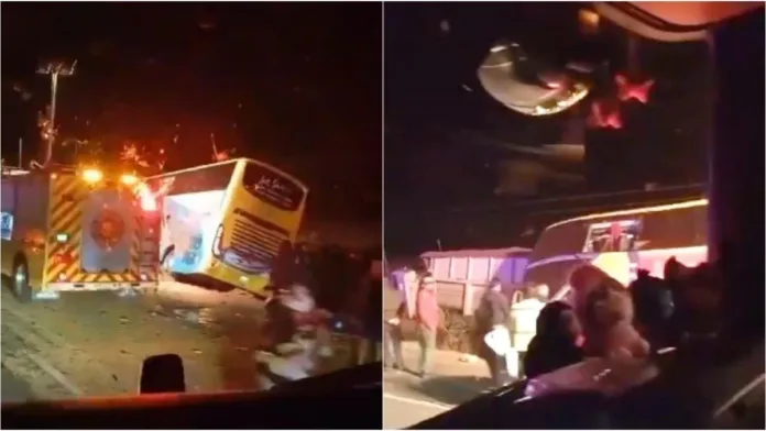 Trágico accidente en Ruta 5 Sur: bus de pasajeros y camión colisionan