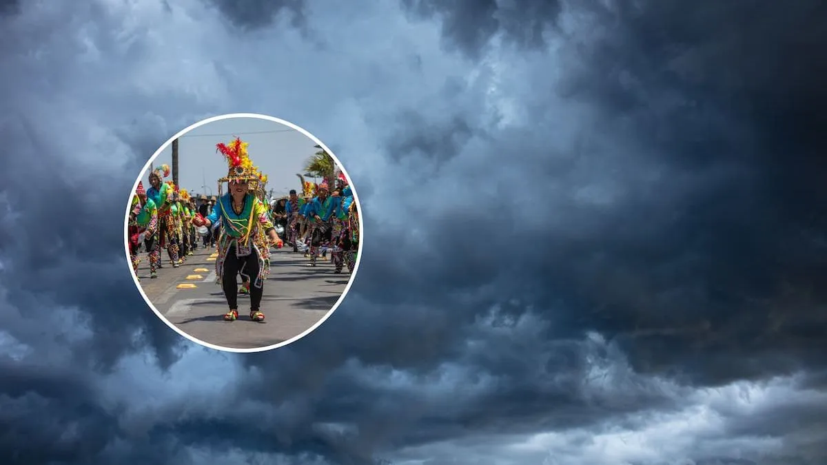 Intensas lluvias en Arica complican el carnaval andino, pero autoridades aseguran que todo sigue en marcha