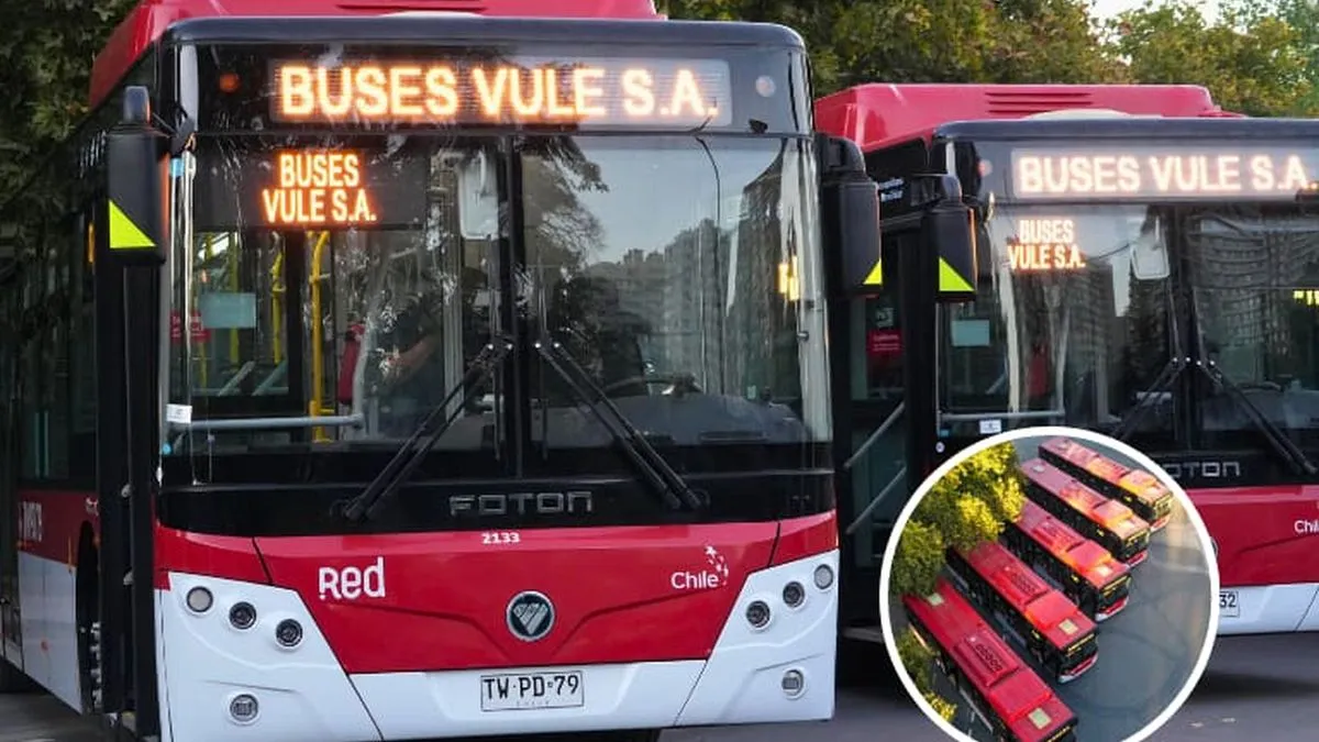 Santiago suma 50 nuevos buses eléctricos al sistema Red Movilidad para mejorar la experiencia de viaje