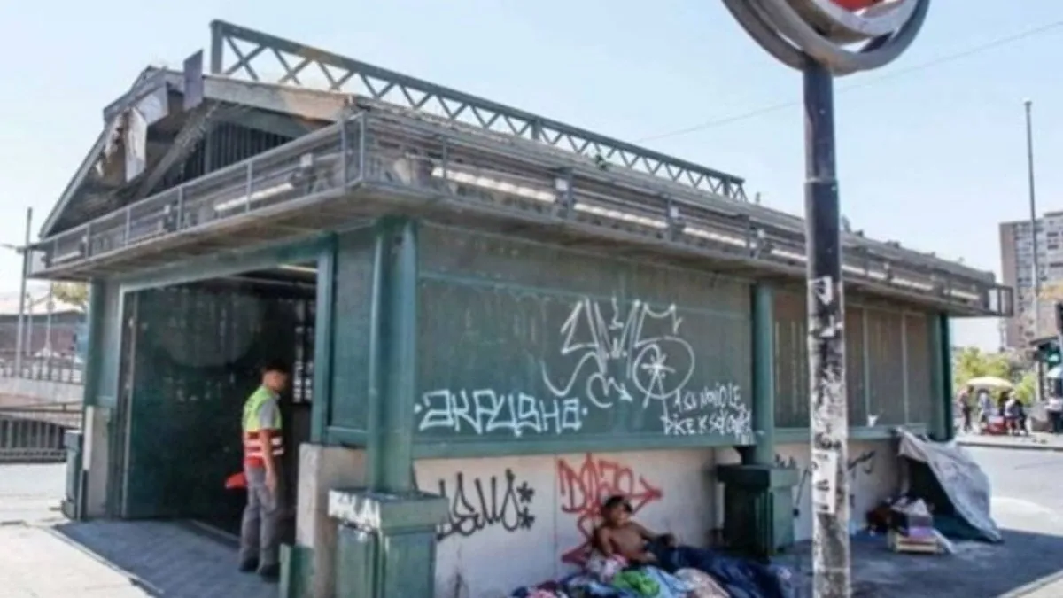 Cierre de acceso a estación Cal y Canto del Metro por creciente violencia y delincuencia en la zona