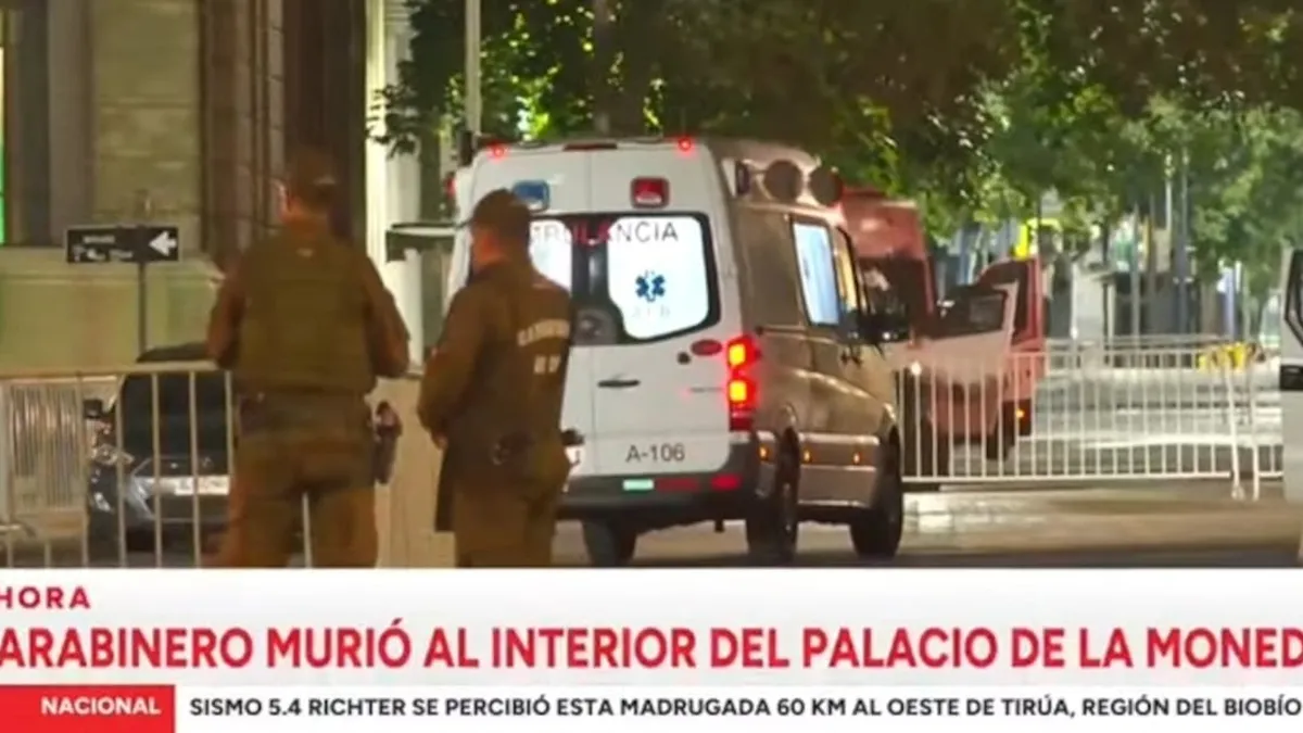 Carabineros investiga la muerte de un efectivo hallado en La Moneda durante su servicio