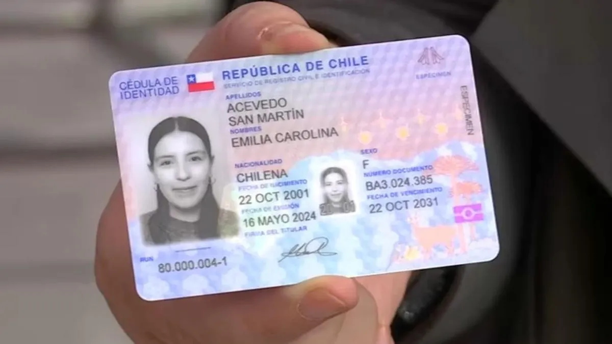Chile presenta su nuevo carnet de identidad con tecnología avanzada y mejoras en accesibilidad
